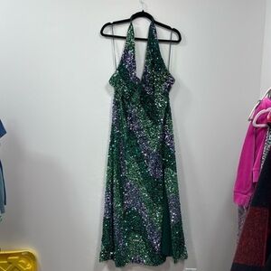 Free People Medium Sequence, Dress Halter